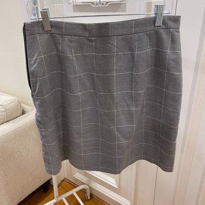 Ann Taylor Grey Mini Skirt (Retail: $98)